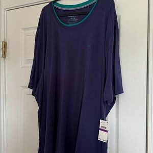 Tommy Bahama Navy Blue T-Shirt with Embroidered Logo. Men’s XXL